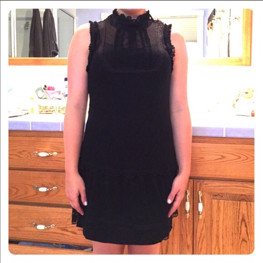 Free People Sheer Lace Dress